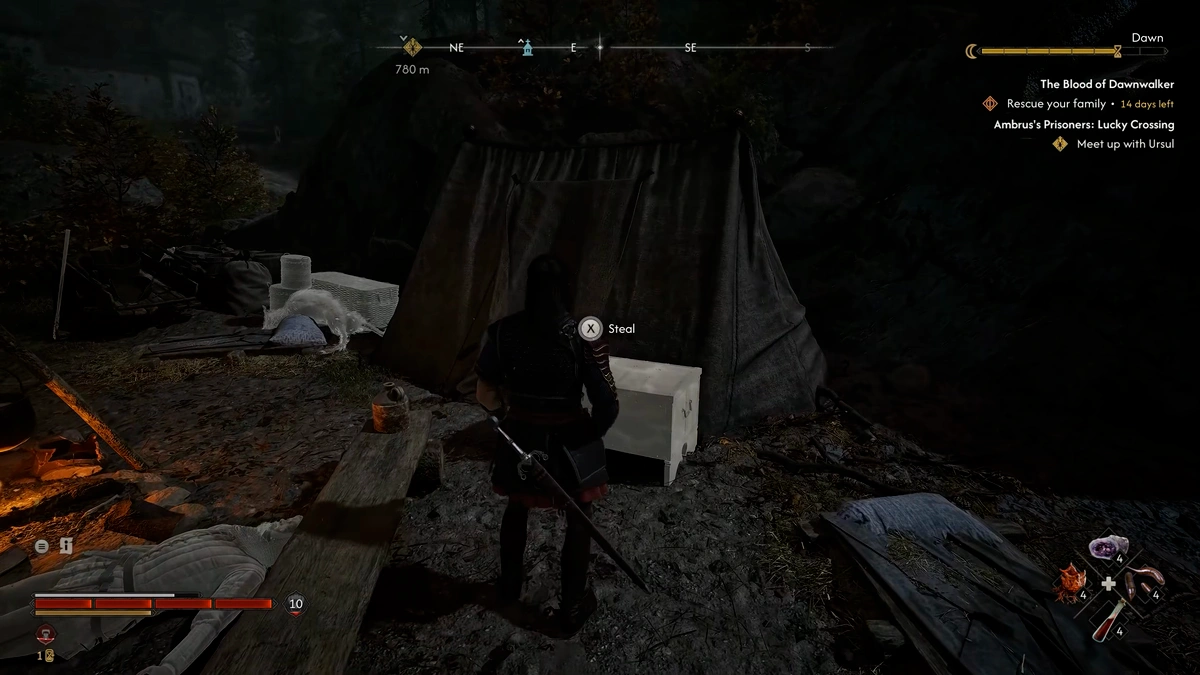 The Blood of Dawnwalker Adrenaline Rush manual chest south of the Var exit