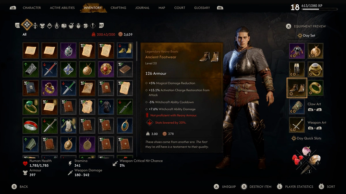 The Blood of Dawnwalker Ancient Hero Armor Hero's End mission