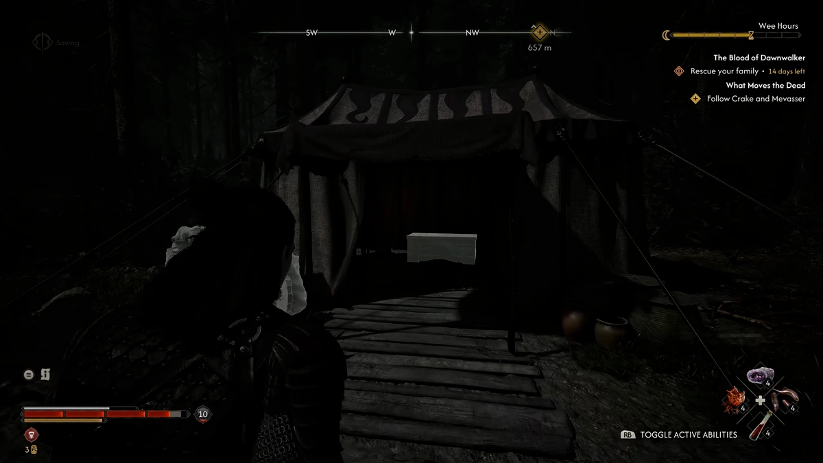 The Blood of Dawnwalker Artery Strike manual chest southwest of Zvartra