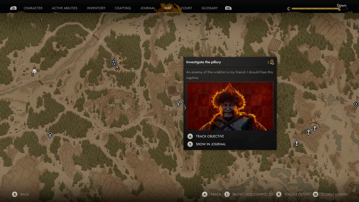 The Blood of Dawnwalker Baler pillory rescue location