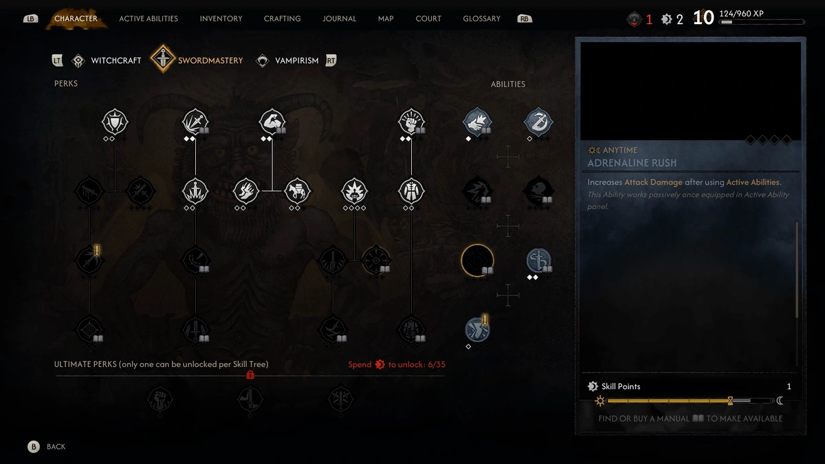 The Blood of Dawnwalker best first night route