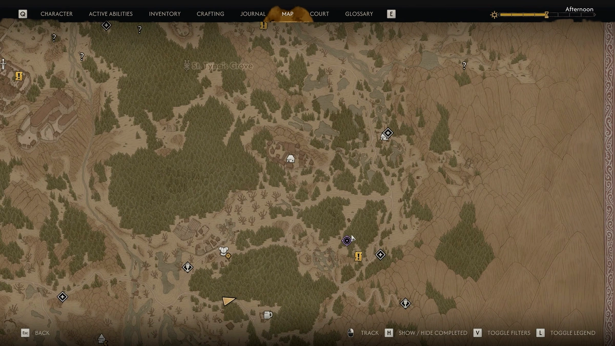 The Blood of Dawnwalker Bloody Dagger excavation location