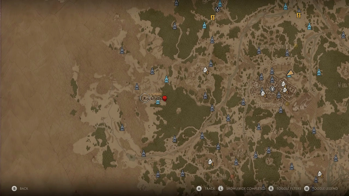 The Blood of Dawnwalker Cobalt's Den location
