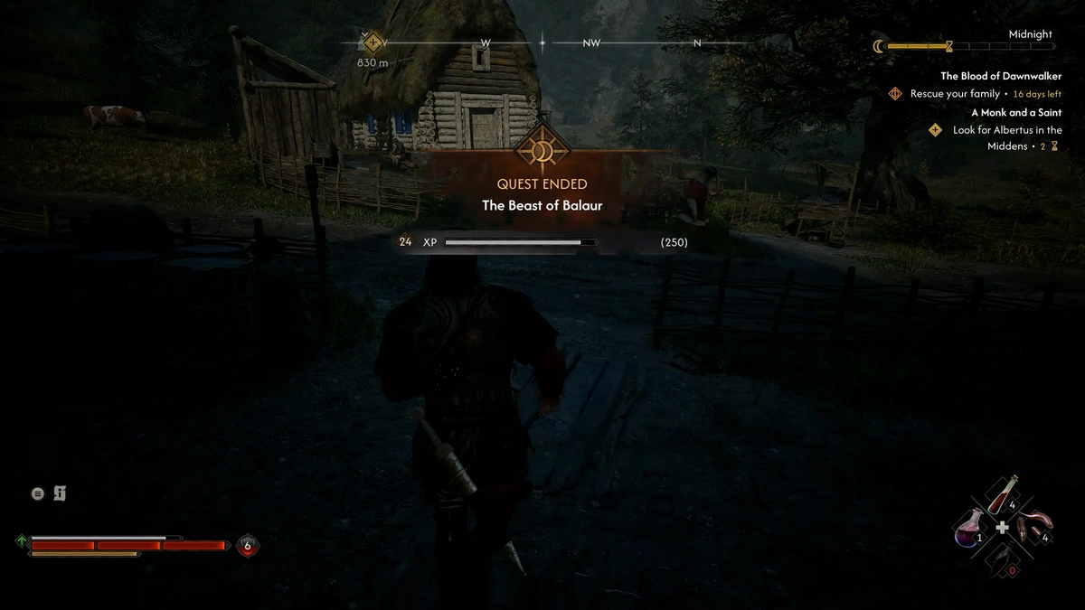The Blood of Dawnwalker Durandal legendary sword location