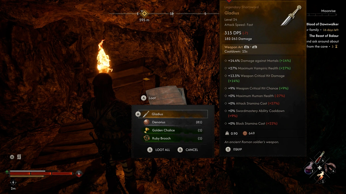 The Blood of Dawnwalker early legendary equipment strategy