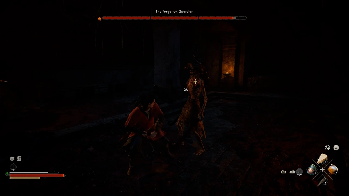 The Blood of Dawnwalker Guardian mini boss encounter
