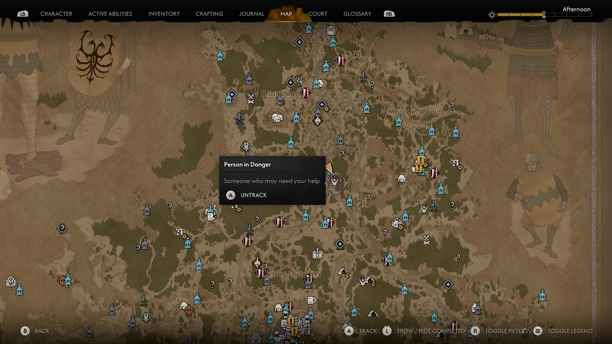 The Blood of Dawnwalker help Person in Danger