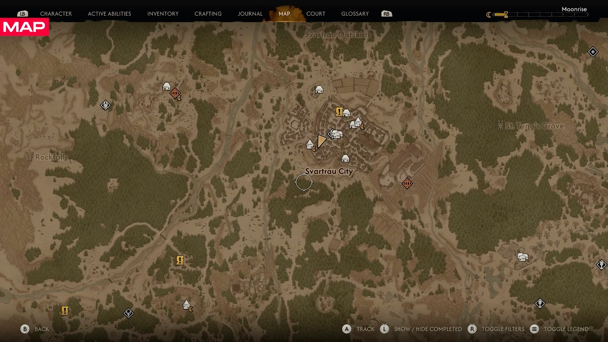 The Blood of Dawnwalker Dynamic and Full map setting