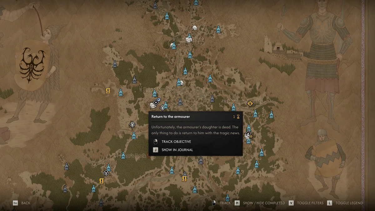 The Blood of Dawnwalker Margeear Crossroads armor smith location