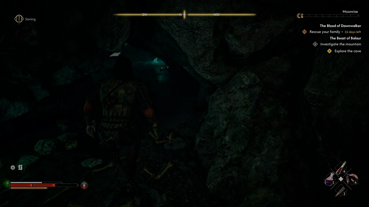 The Blood of Dawnwalker Mount Balour route