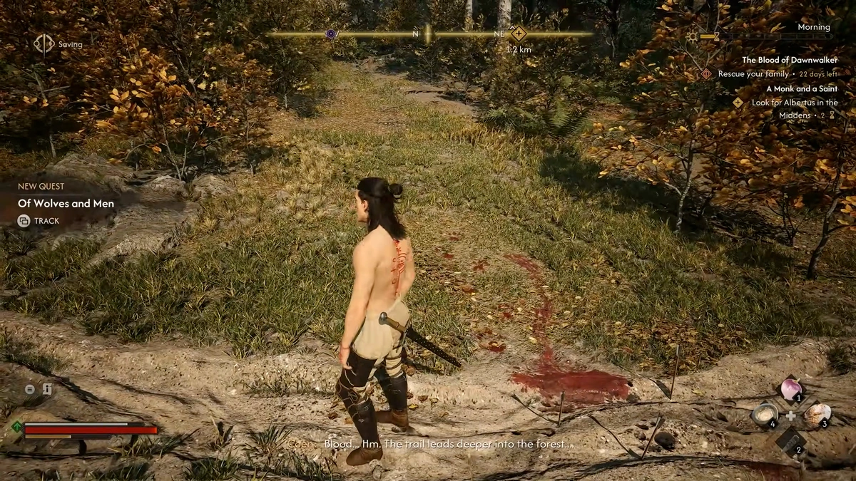 The Blood of Dawnwalker Of Wolves and Men mission location