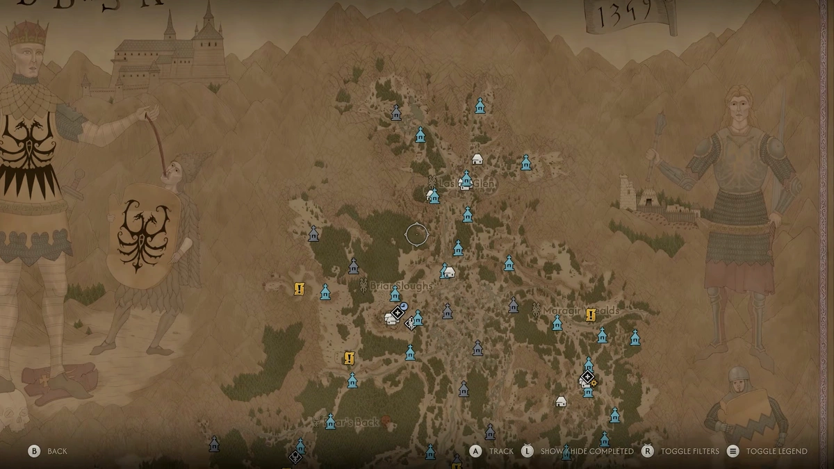 The Blood of Dawnwalker Parita waterfall location for Arbiter's Medallion