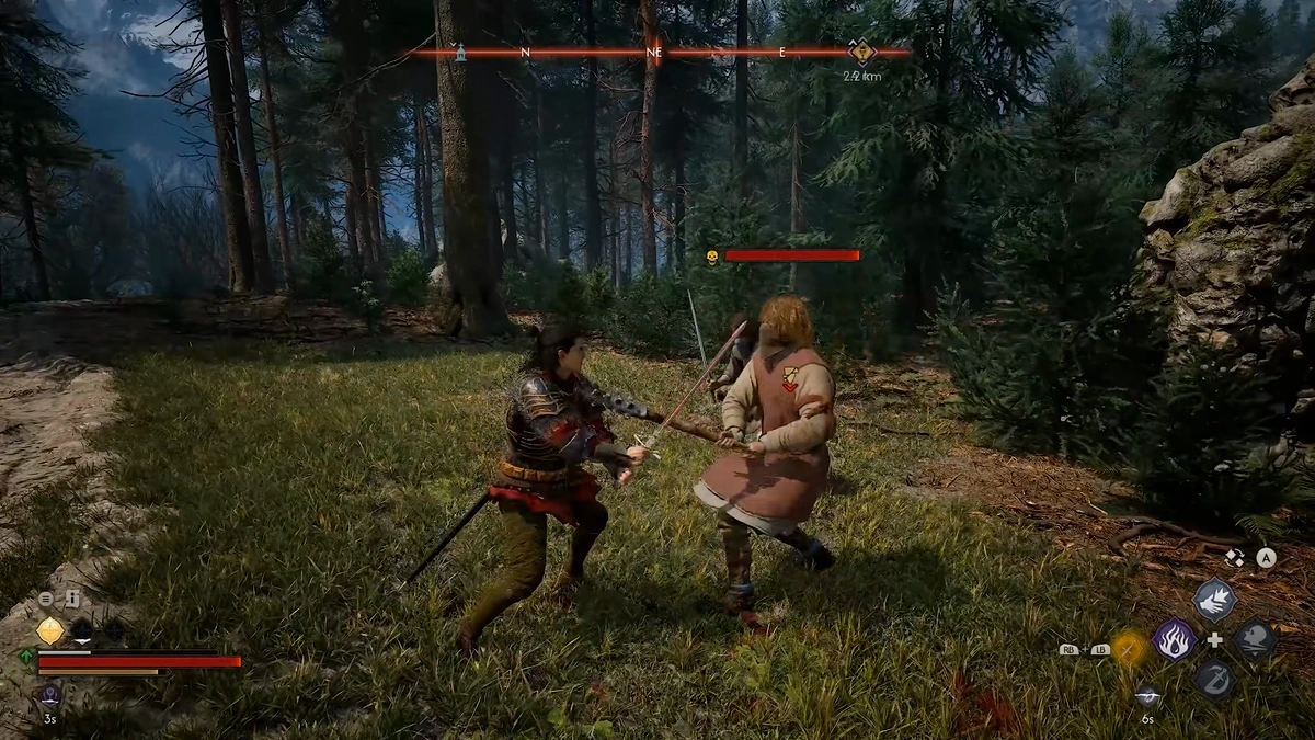 The Blood of Dawnwalker Perfect Riposte after a successful parry