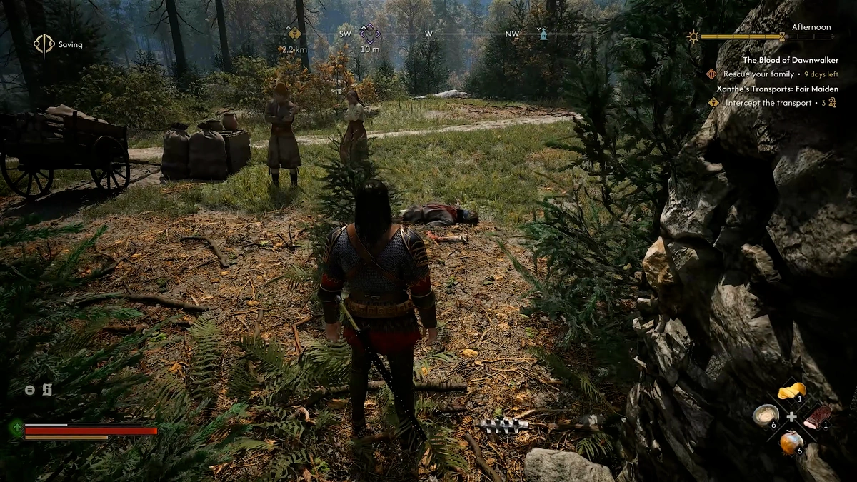 The Blood of Dawnwalker quick Person in Danger activity