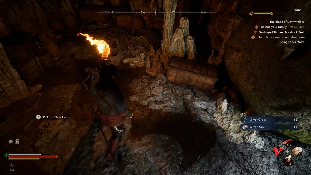 The Blood of Dawnwalker rare weapon and armor rewards from waterfall cave