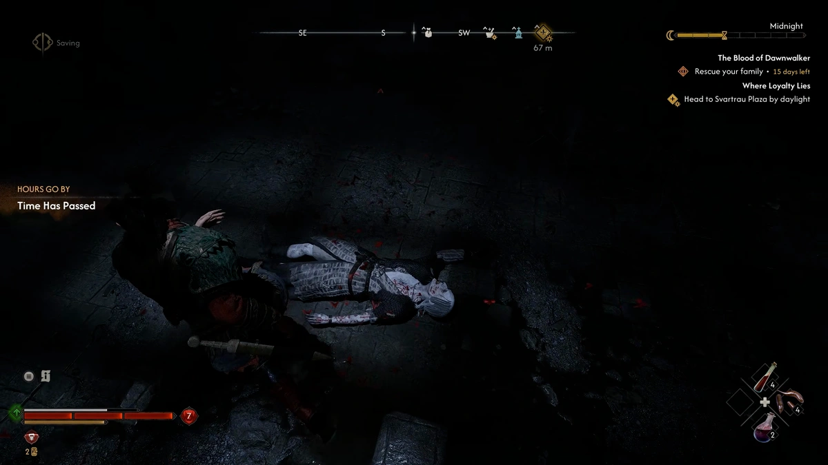 The Blood of Dawnwalker Second Skin skill unlock menu