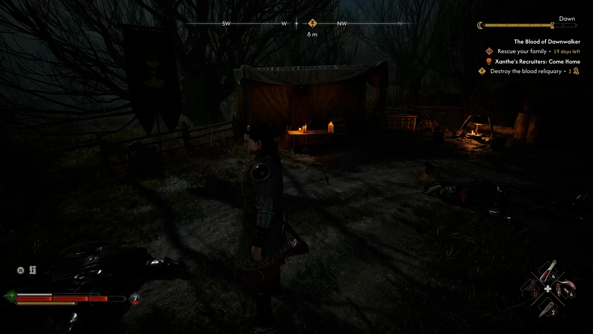 The Blood of Dawnwalker Shadow Storm Vampiric skill