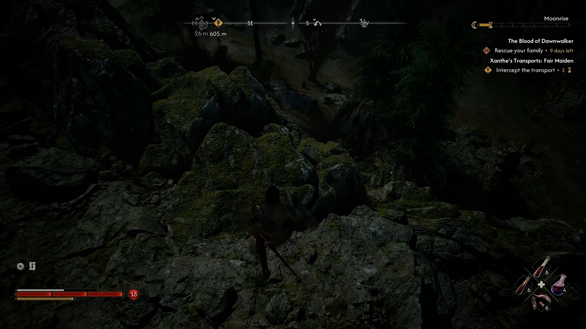 The Blood of Dawnwalker Shadowstep from high places