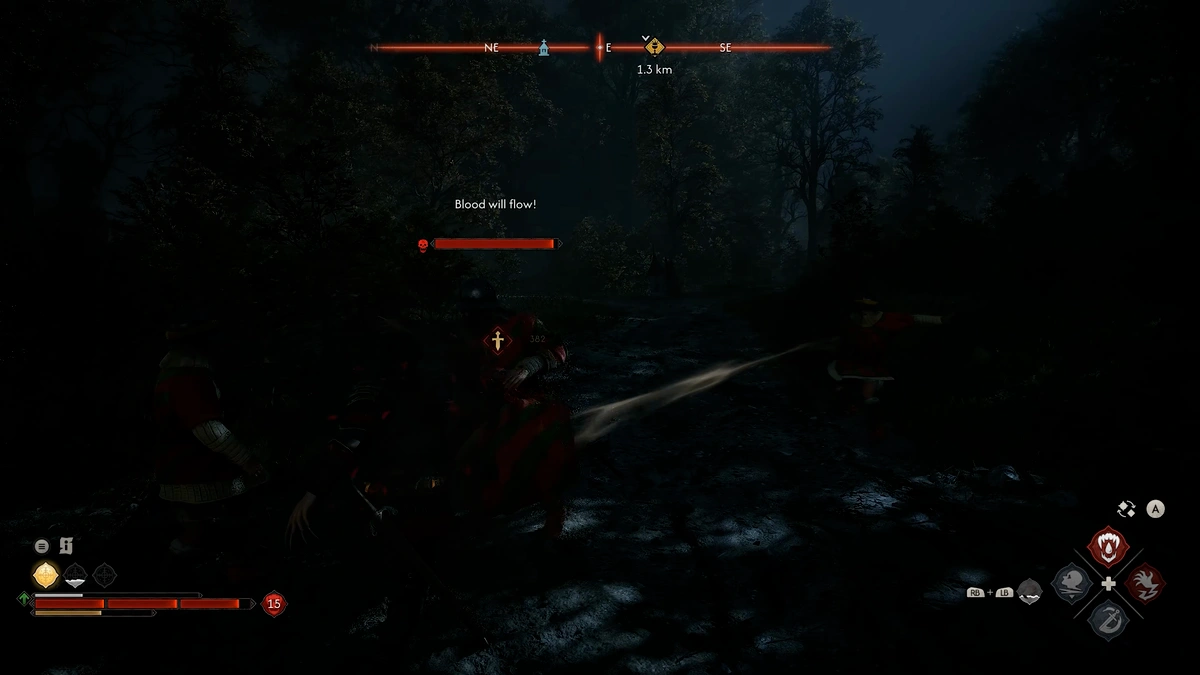The Blood of Dawnwalker Shadowstep vampire combat