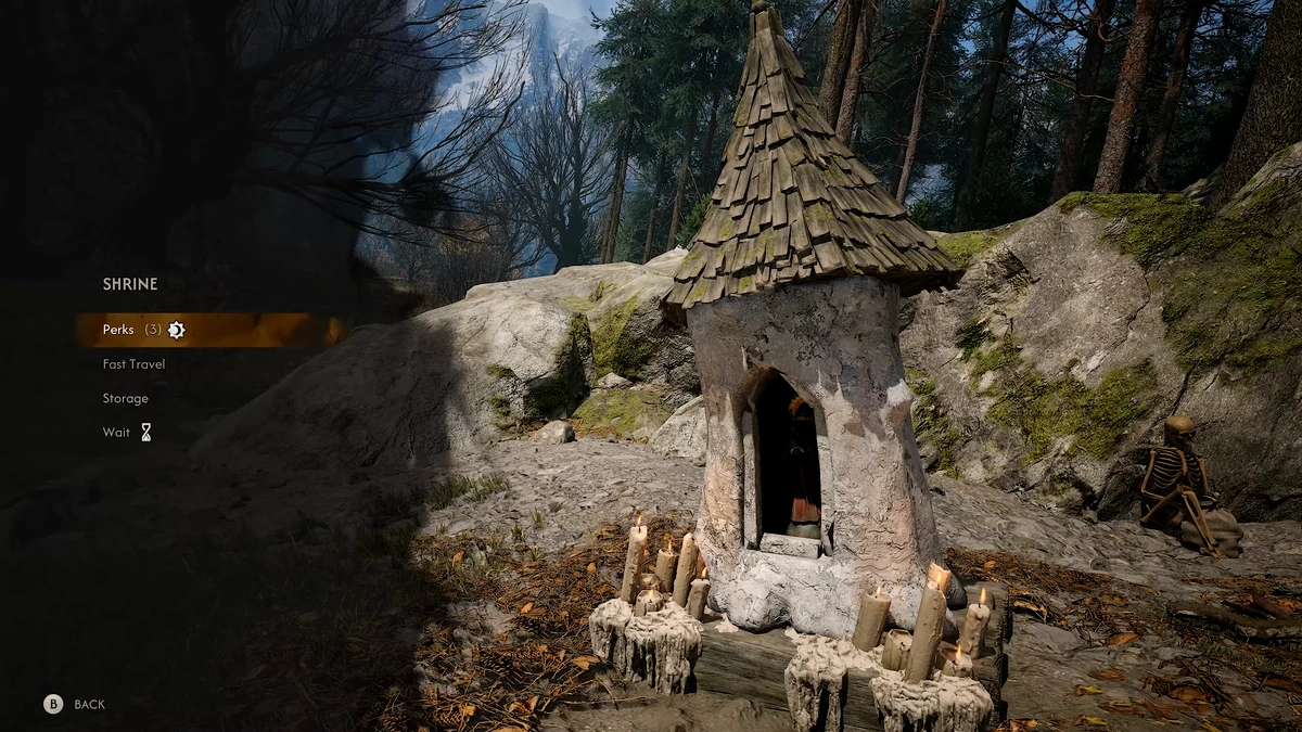 The Blood of Dawnwalker shrine skill upgrades
