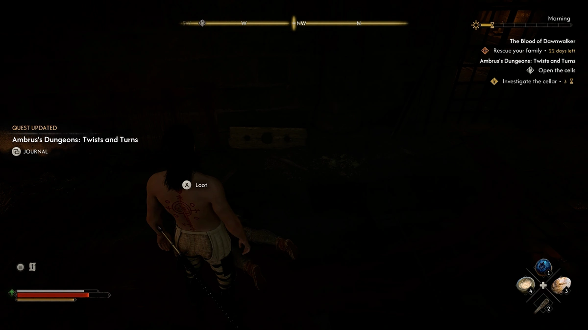 The Blood of Dawnwalker shrine repair time cost