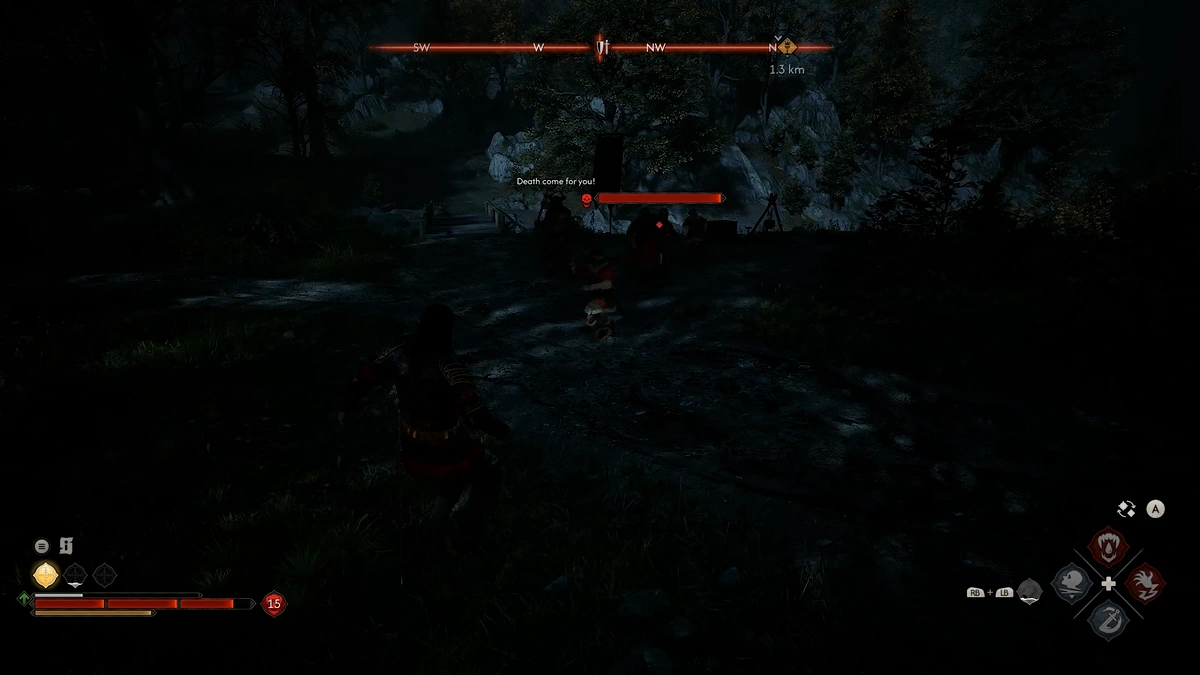 The Blood of Dawnwalker teleport behind enemies at night