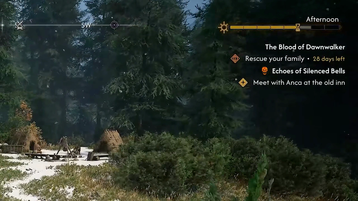 The Blood of Dawnwalker Time Segment system