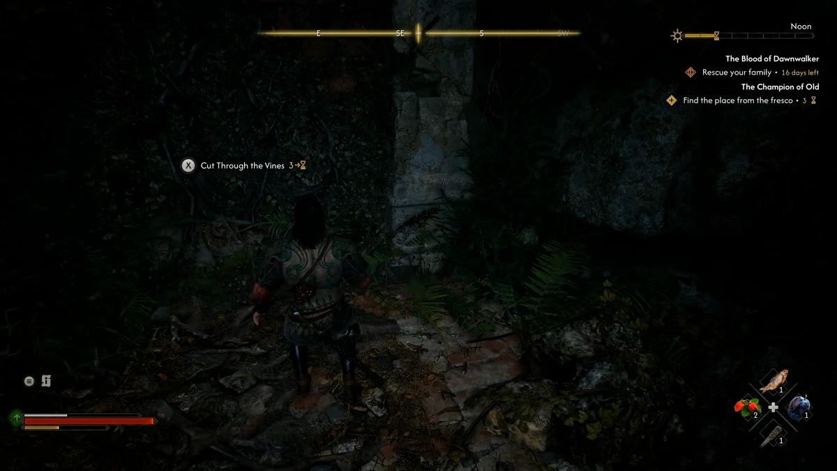 The Blood of Dawnwalker underground temple beneath the cave